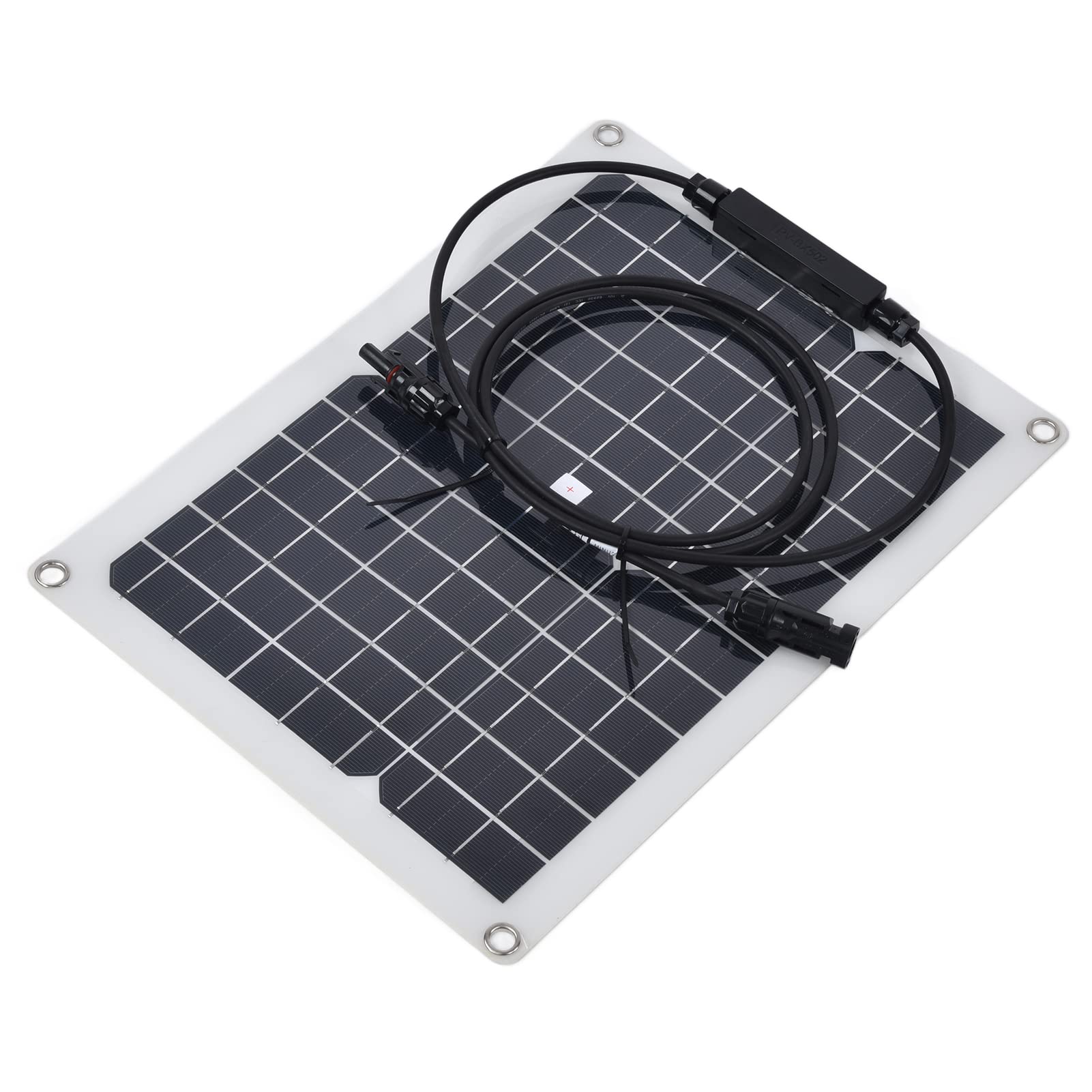 Kit de Panel Solar Portátil, 15W Monocristalino Semiflexible