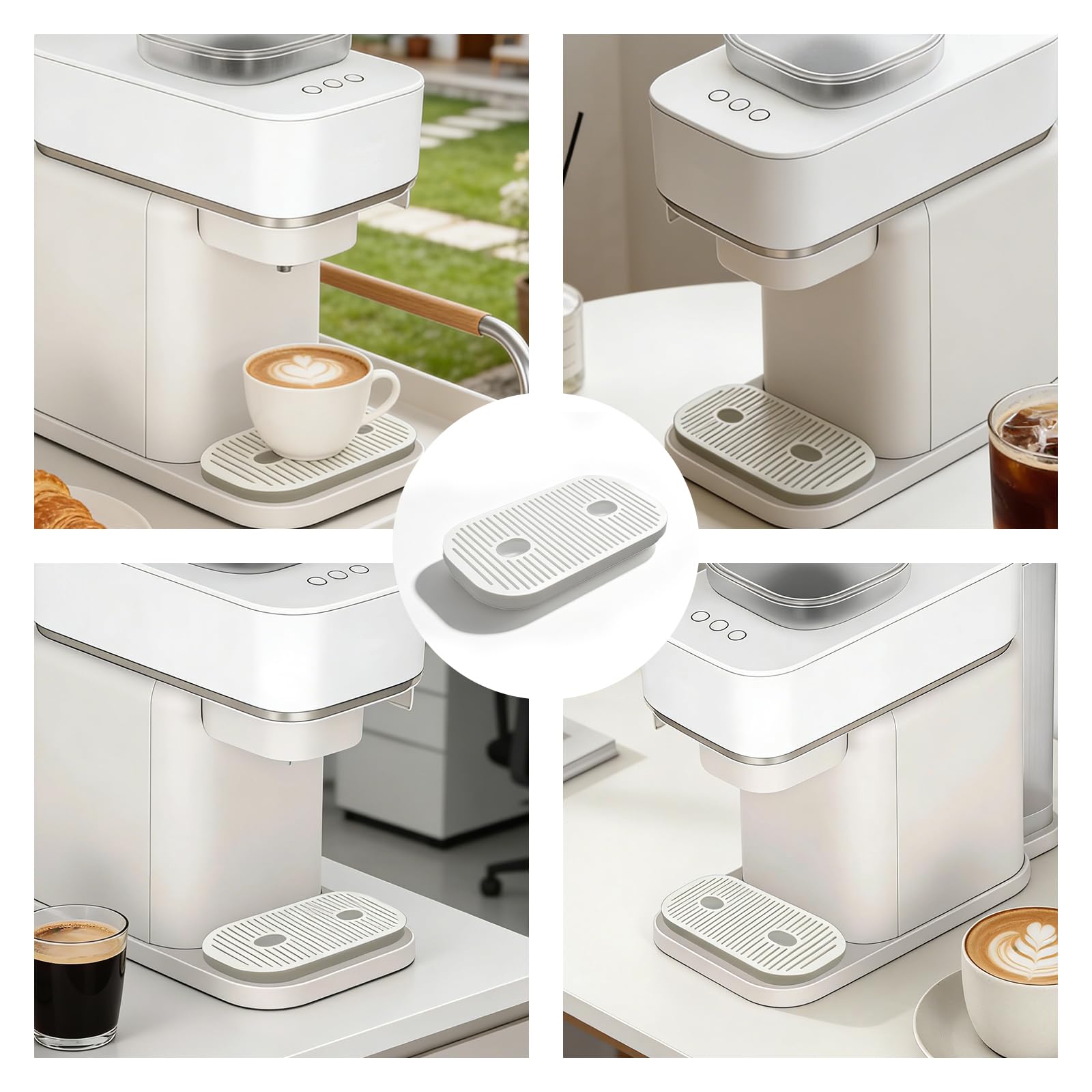 Abtropfschale Tropfschale Abtropfgitter für Philips Baristina
