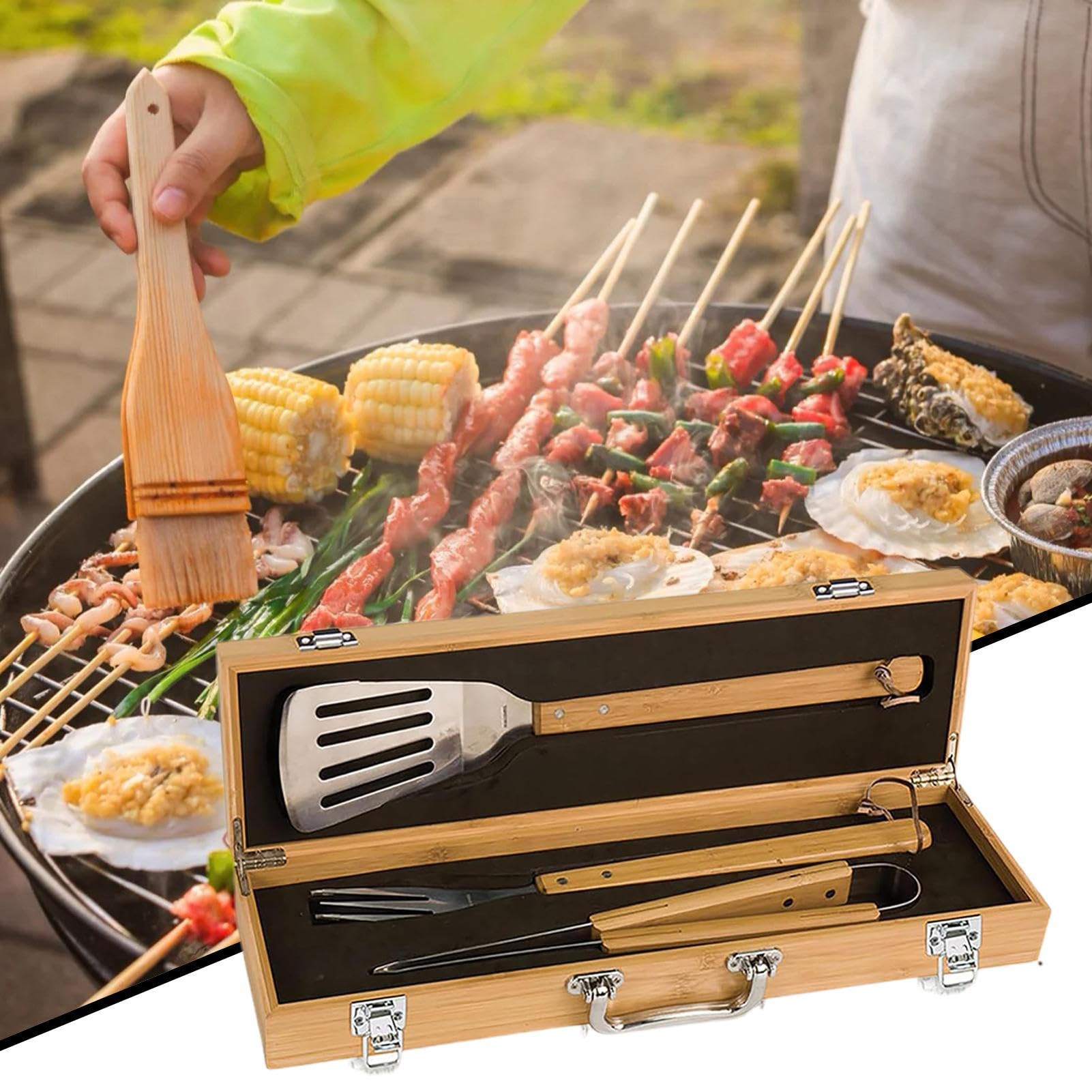 BBQ Zubehör Set Grill Set Mit Tasche