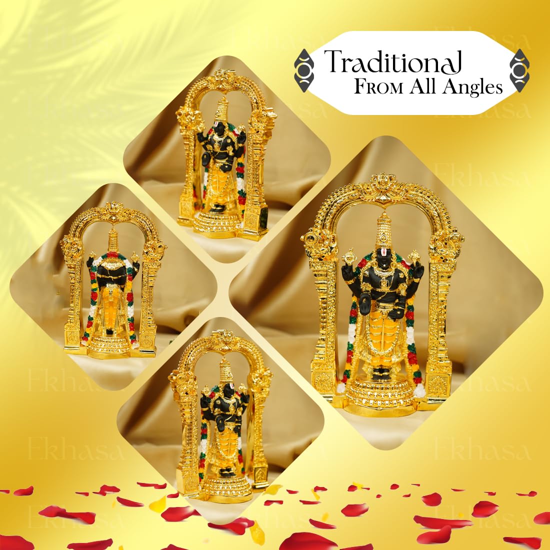 Tirupati Balaji Idol - Lord Venkateswara Statue -4