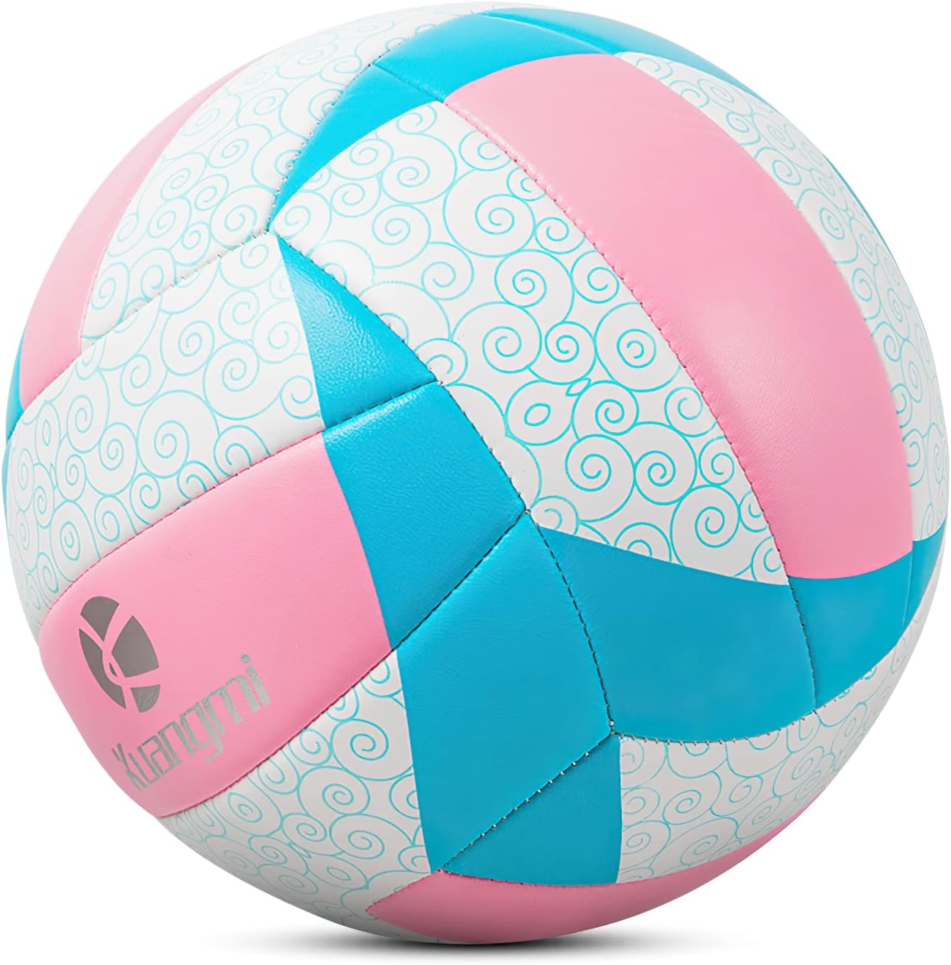 Kuangmi Soft Volleyball, Official Size 5, Indoor & Outdoor Recreational Ball, Sports Training Beach Game Ball