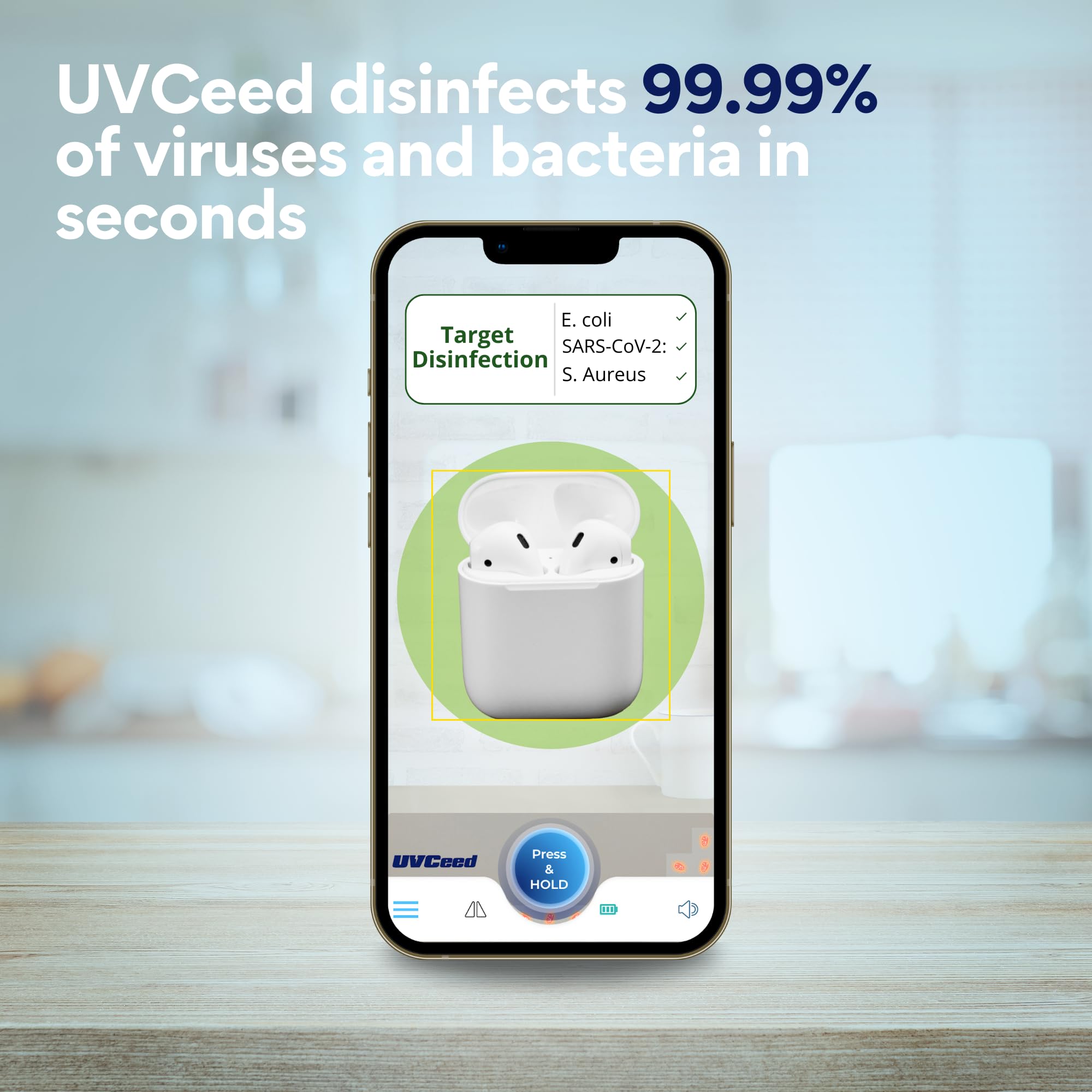 UVCeed - Smart Mobile UVC Disinfecting Device