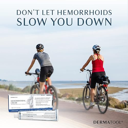 Miniatura 9 de Tratamiento de hemorroides - Crema para hemorroides con 5% de lidocaína de mayor resistencia - Tratamiento de encogimiento de hemorroides - Alivio