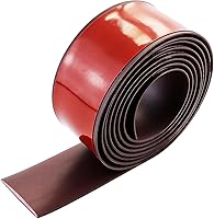 Vista 9 de Tira de Transición de Piso, Tiras de Cobertura de Piso Autoadhesivas Transiciones de Pisos Laminados, Tira Divisoria Plana de Vinilo de 2" de Ancho