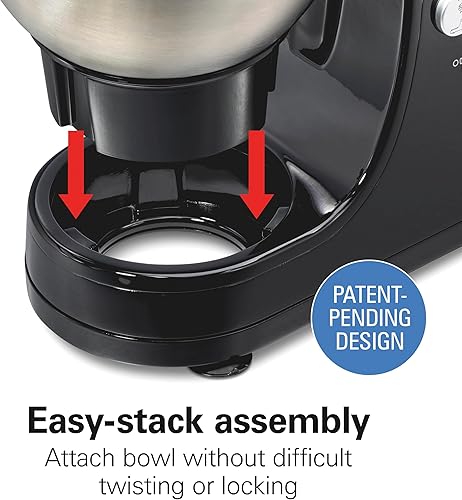 Vista 16 de Hamilton Beach 63390 Mezclador con soporte Negro