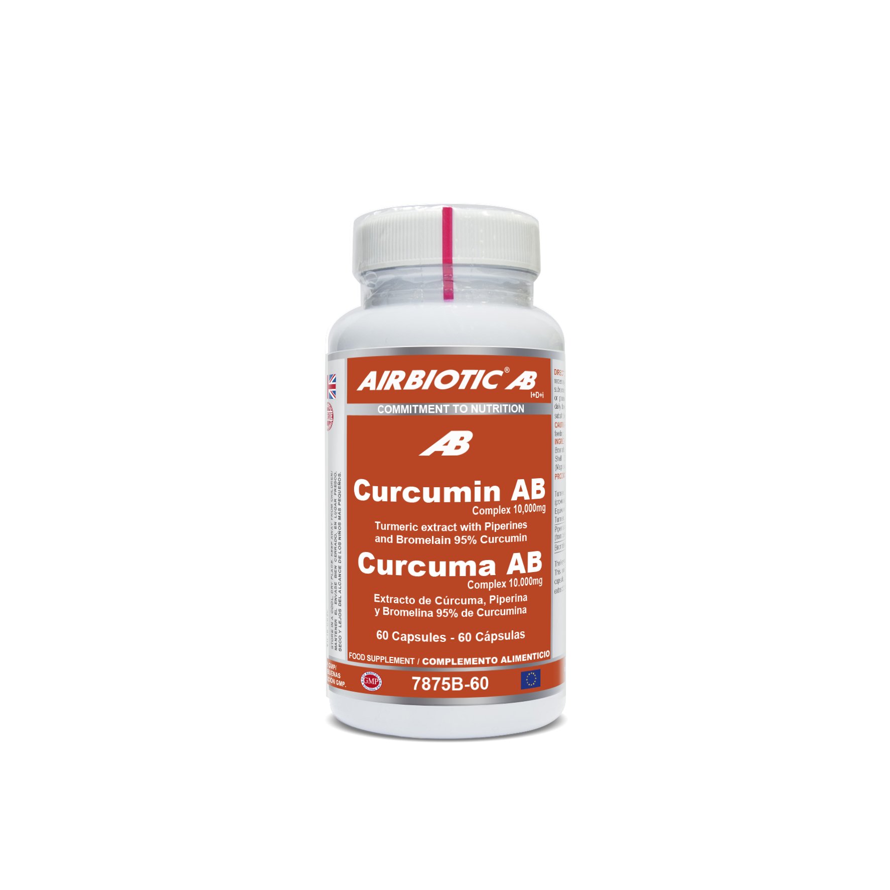 Curcuma AB 10.000 mg, 60 cápsulas