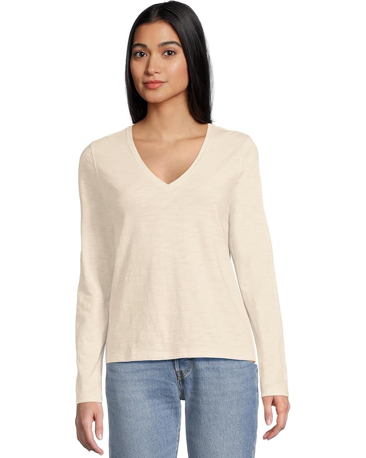 Lilla P Long Sleeve V-Neck - Main View