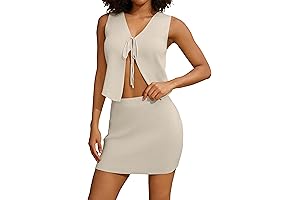 Women's Summery Skirt and Top Set