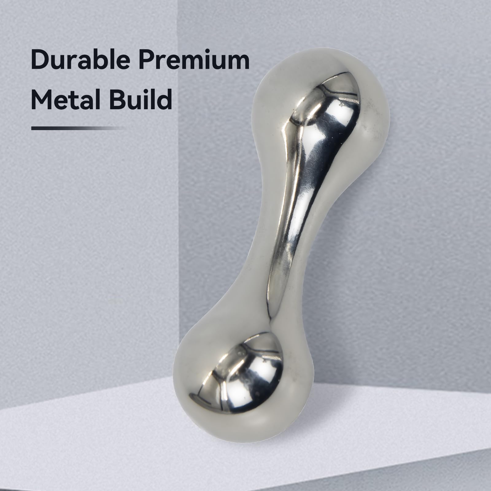 Juguete de Dedo para aliviar el estrés Metal Fidget Toys, Juguetes de Escritorio Knucklebone, Gadgets geniales para Oficina - Regalo para Hombres Adultos (EDC)