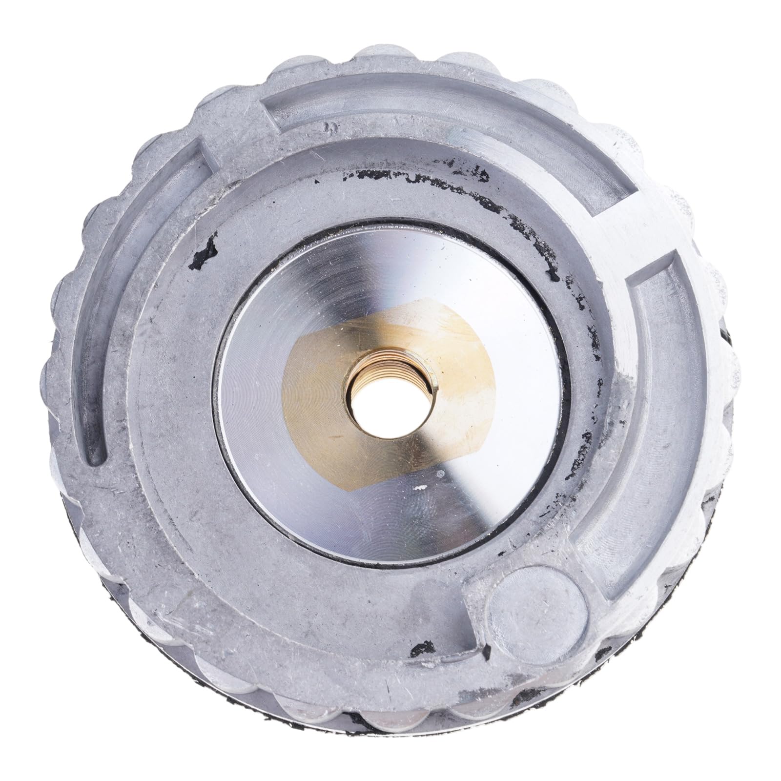 Adaptadores de pulido húmedo con doble rosca M14 5/8-11 y base de caucho aluminio para bordes