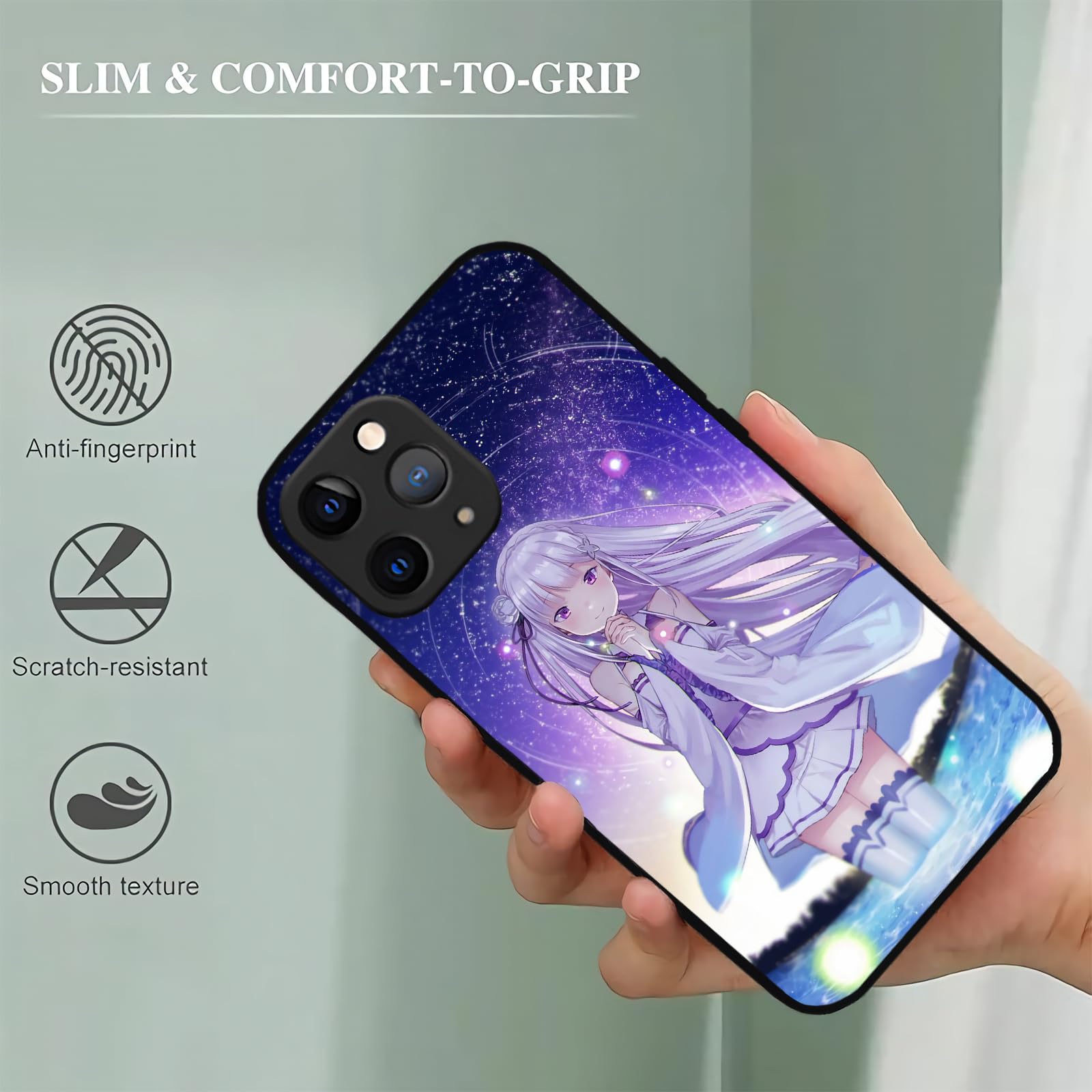 Amazon.co.jp: リゼロ スマホケース iphone14ケース スマホカバー 全