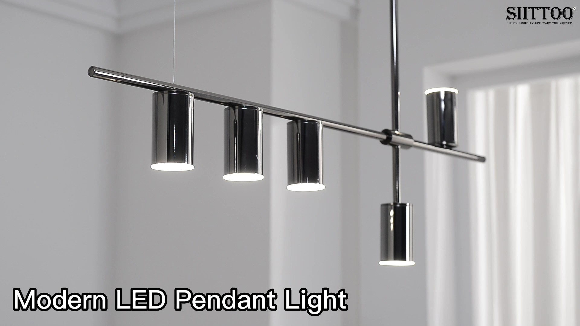 Siittoo Dining Room Light Fixture, Upgraded Dimmable LED