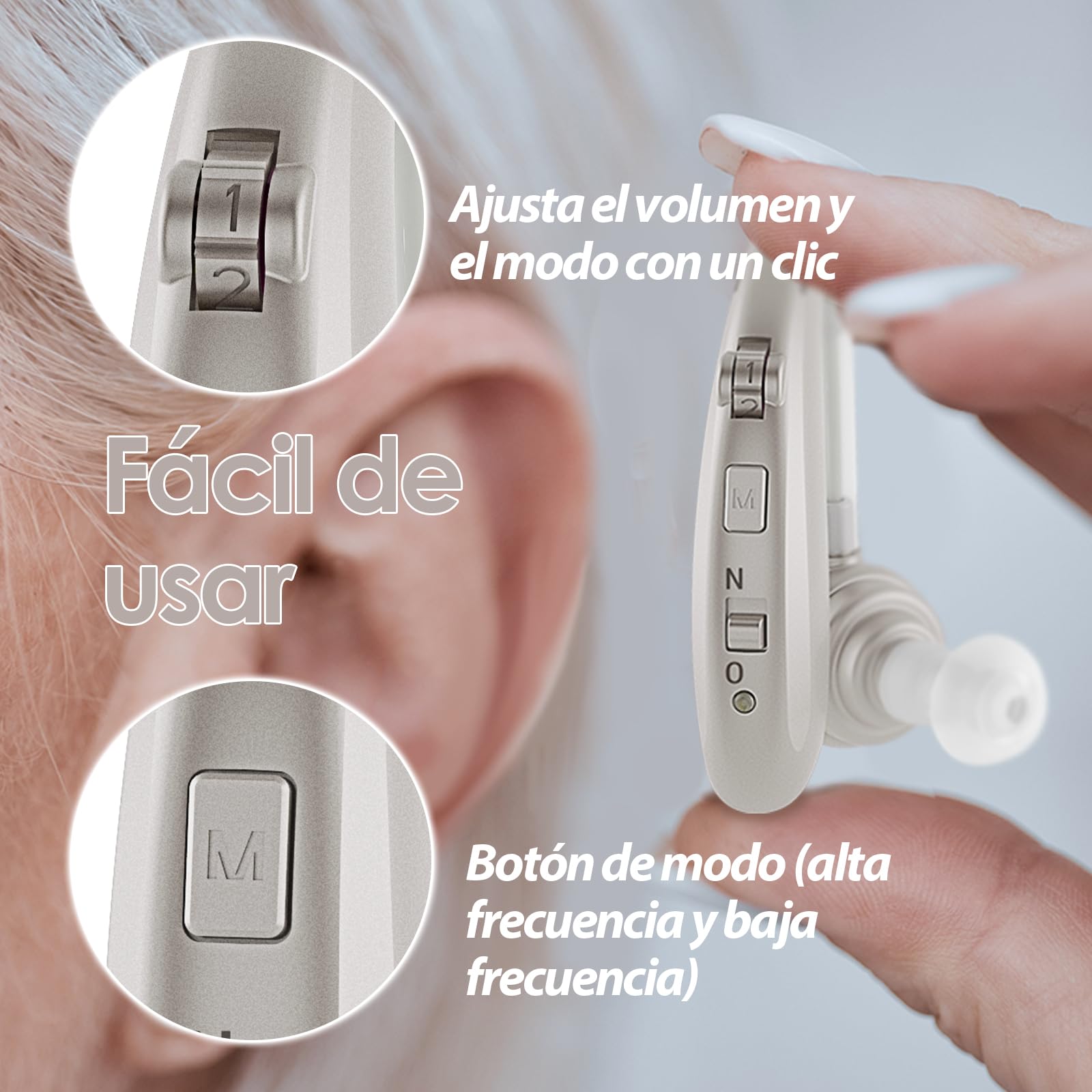 Britzgo Simple y fácil de usar, calidad de sonido de alta definición, modos ajustables, recargable