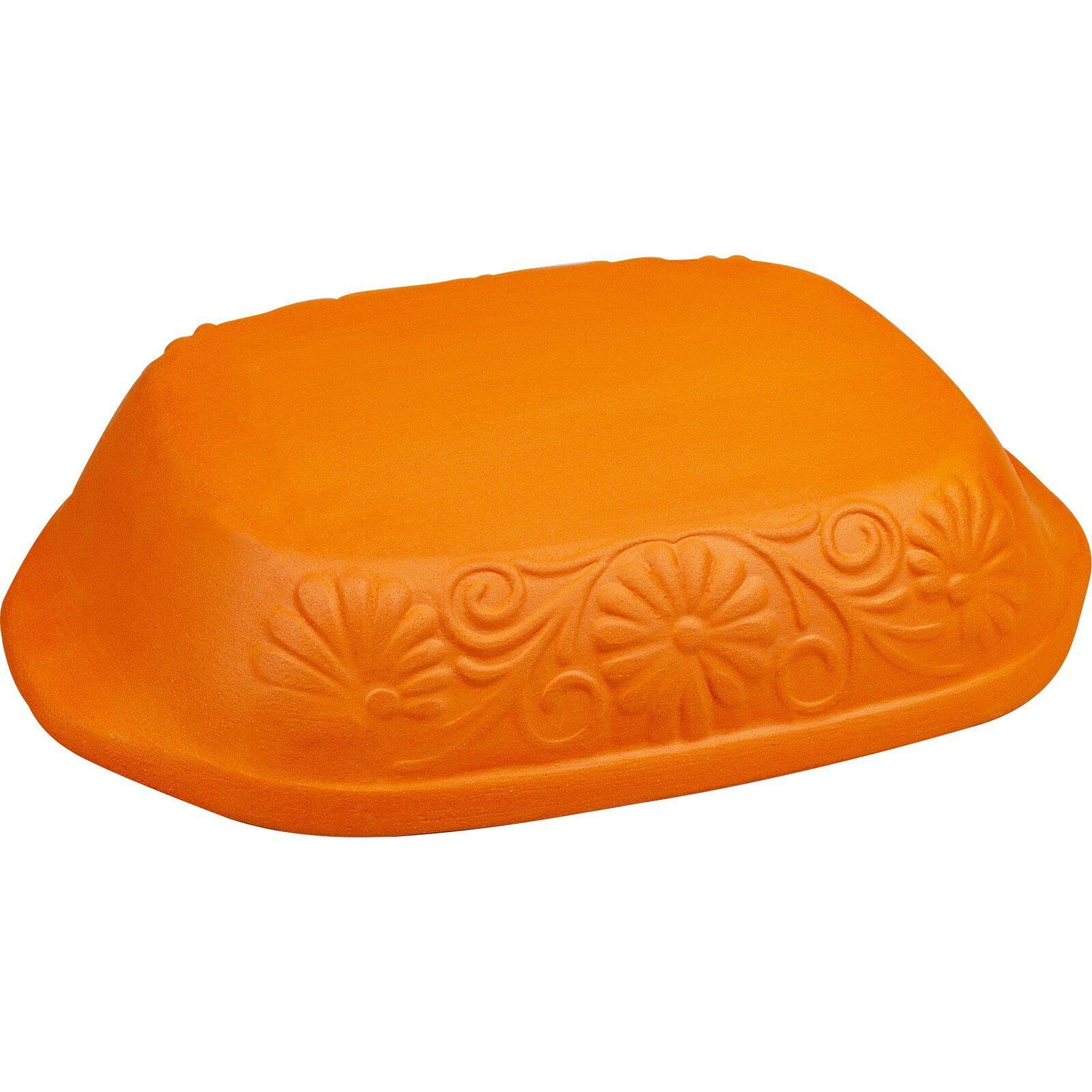 AlcoFermBrew Plat de Cuisson en Argile 4L - Ustensiles de Cuisine en Argile