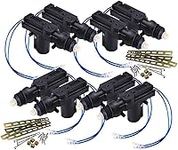 Vista 3 de Zone Tech, Paquete de 2 actuadores de cierre de puerta de alta potencia - Actuador de cierre de puerta de alta potencia resistente, duradero