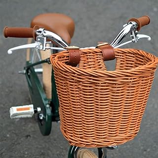 Sepet Bisiklet, Plastik Rattan Scooter Ön Çanta