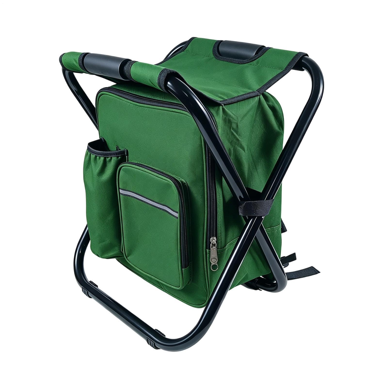 Sedia A Zaino Pieghevole Portatile, Ergonomico In Tessuto Oxford Con Borsa | Sedia E Sgabello Zaino Da Campeggio Da Campeggio, Picnic, Pesca, Barbecue, Eventi Sportivi, Viaggi all'Aria Ape