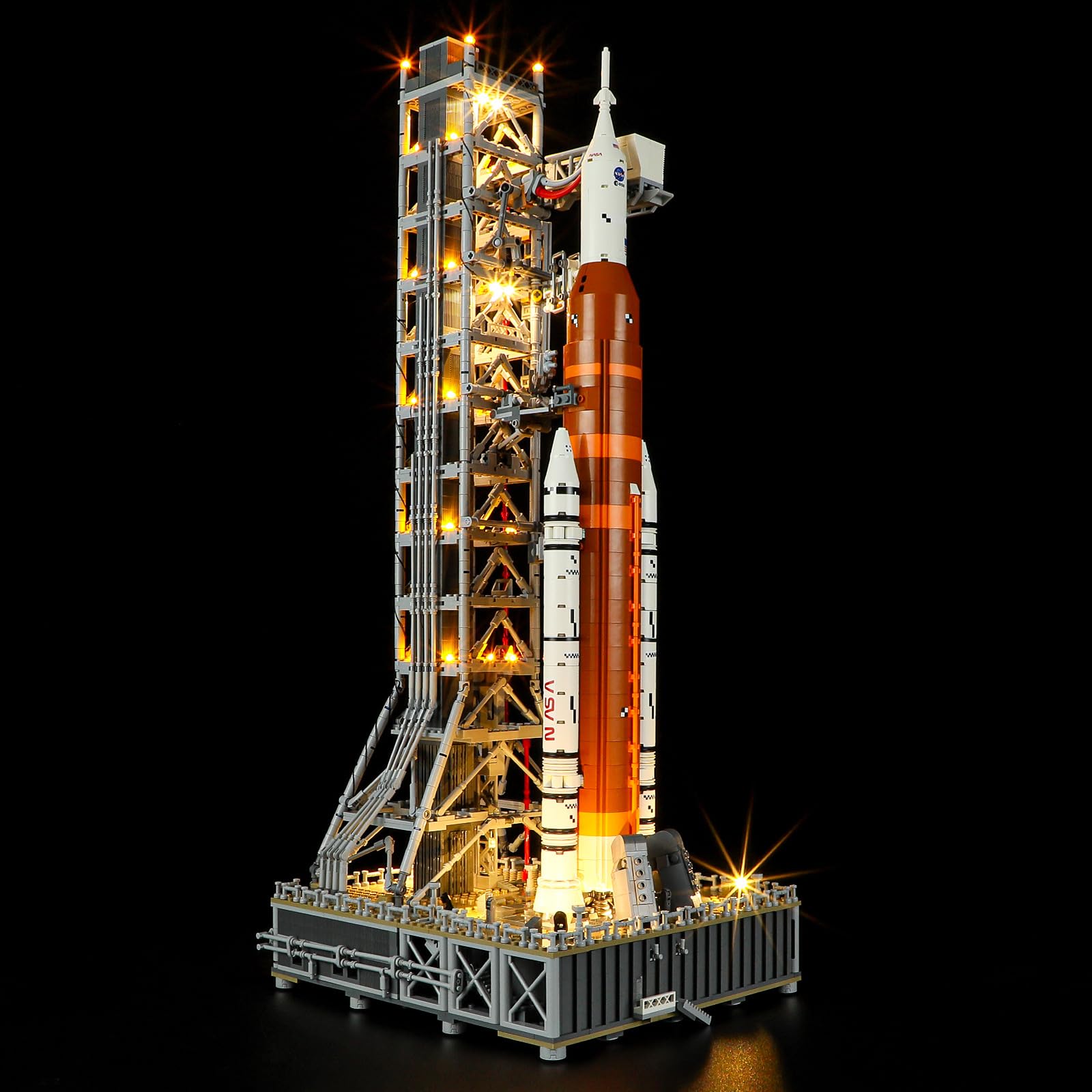 Amazon.co.jp: YMSCIKSJ 10341 アルテミス I ロケット LED ライト