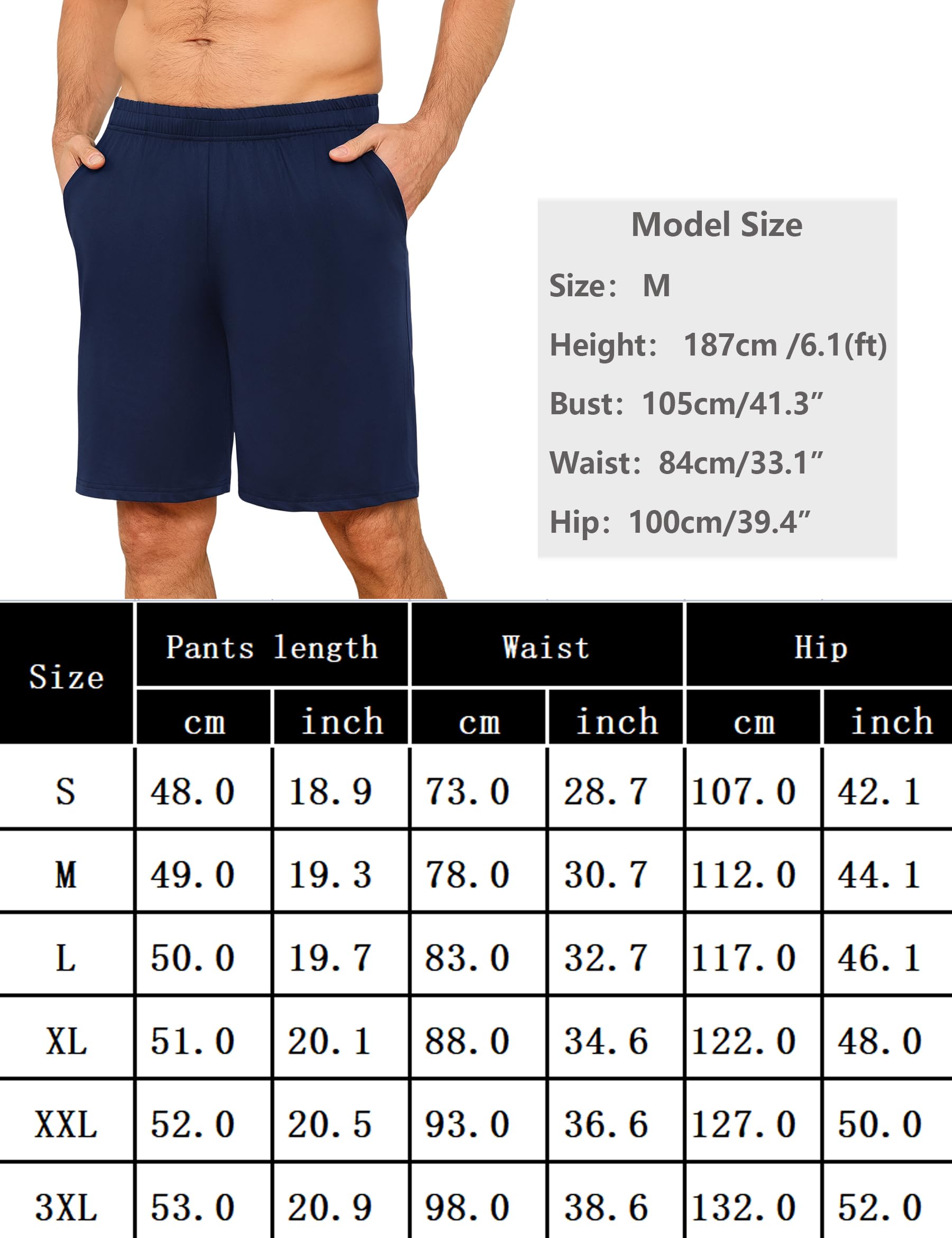 Uniexcosm Pantalones Cortos Hombre Deporte con Bolsillo Running Shorts Ligeros Tenis Fitness Atletismo
