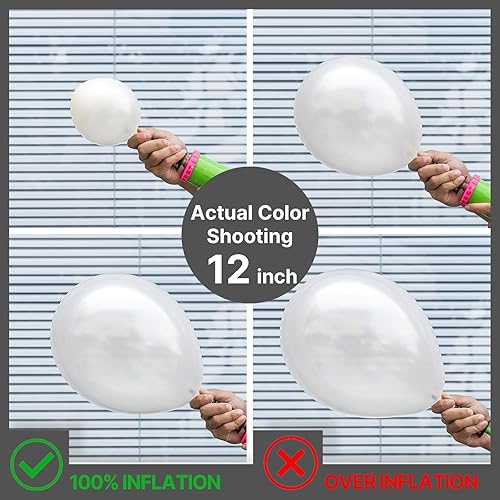 Miniatura 434 de PartyWoo Globos amarillos de 140 piezas de diferentes tamaños de 18, 12, 10, 5 pulgadas, kit de arco de globos de látex amarillo mate, guirnalda