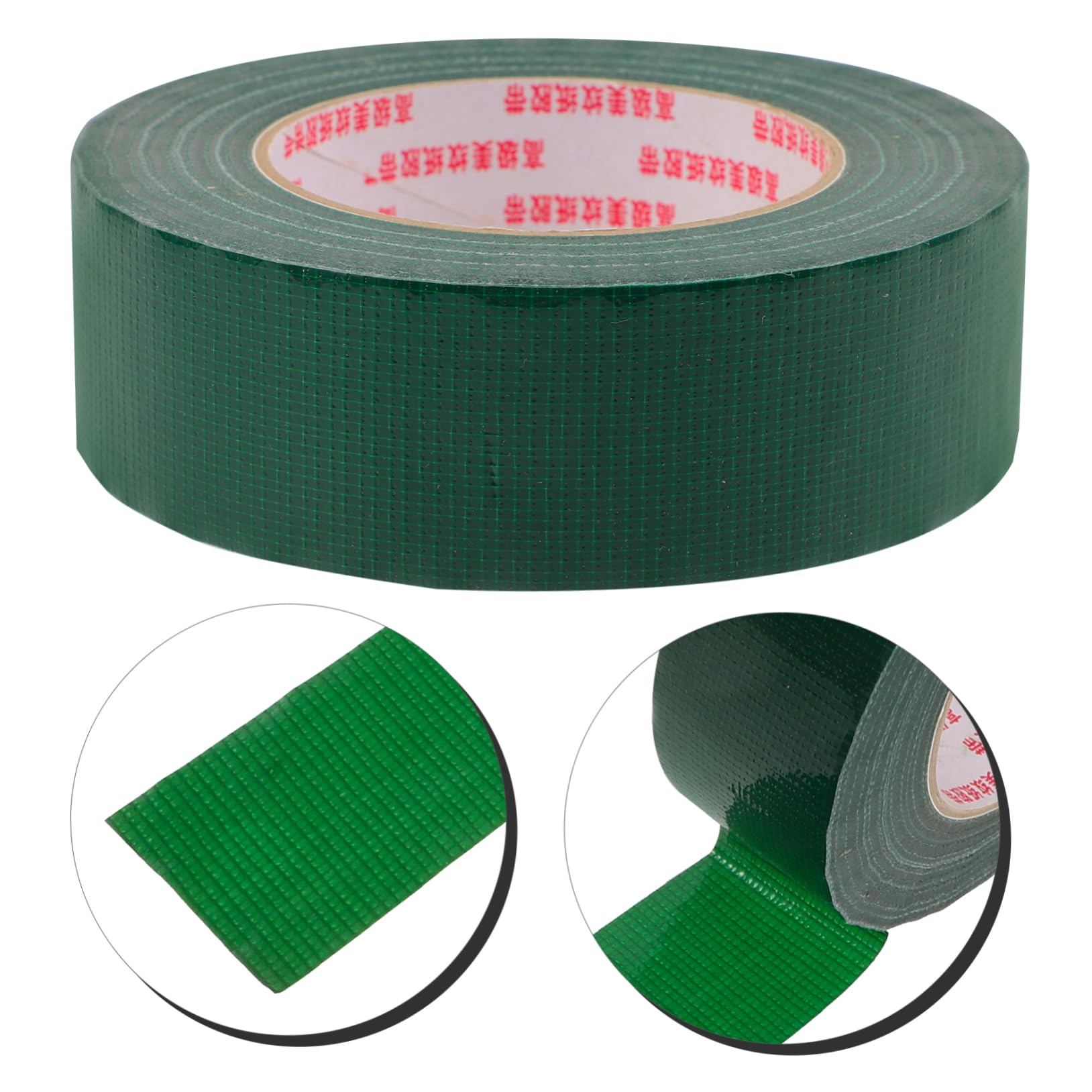 MAGICLULU 5 Rouleaux du Ruban adhésif Amovible onglets Collants Multifonctionnel Couture caoutchouté Bande résistante Ruban de Tissu décoratif Ruban de Moquette Bande adhésive Vert