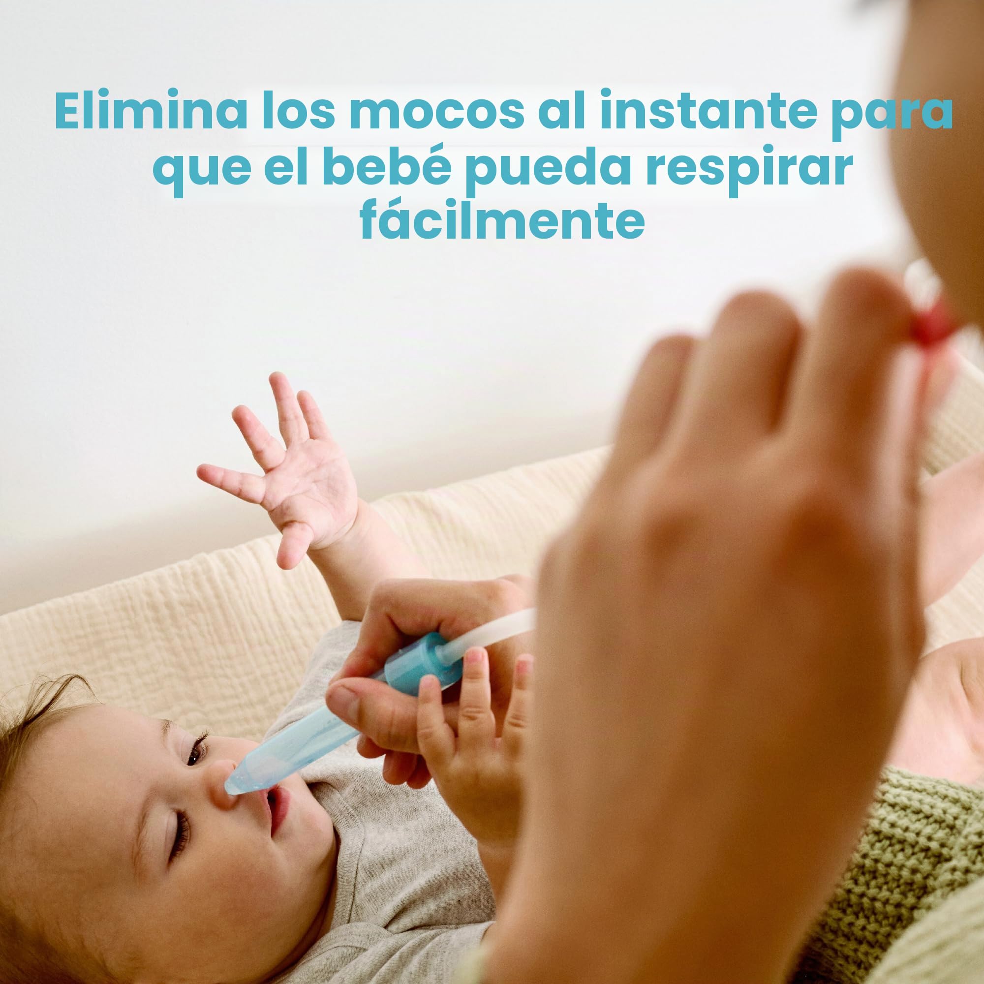 Aspirador nasal para bebé NoseFrida the SnotSucker con 20 filtros de higiene extra Frida Baby