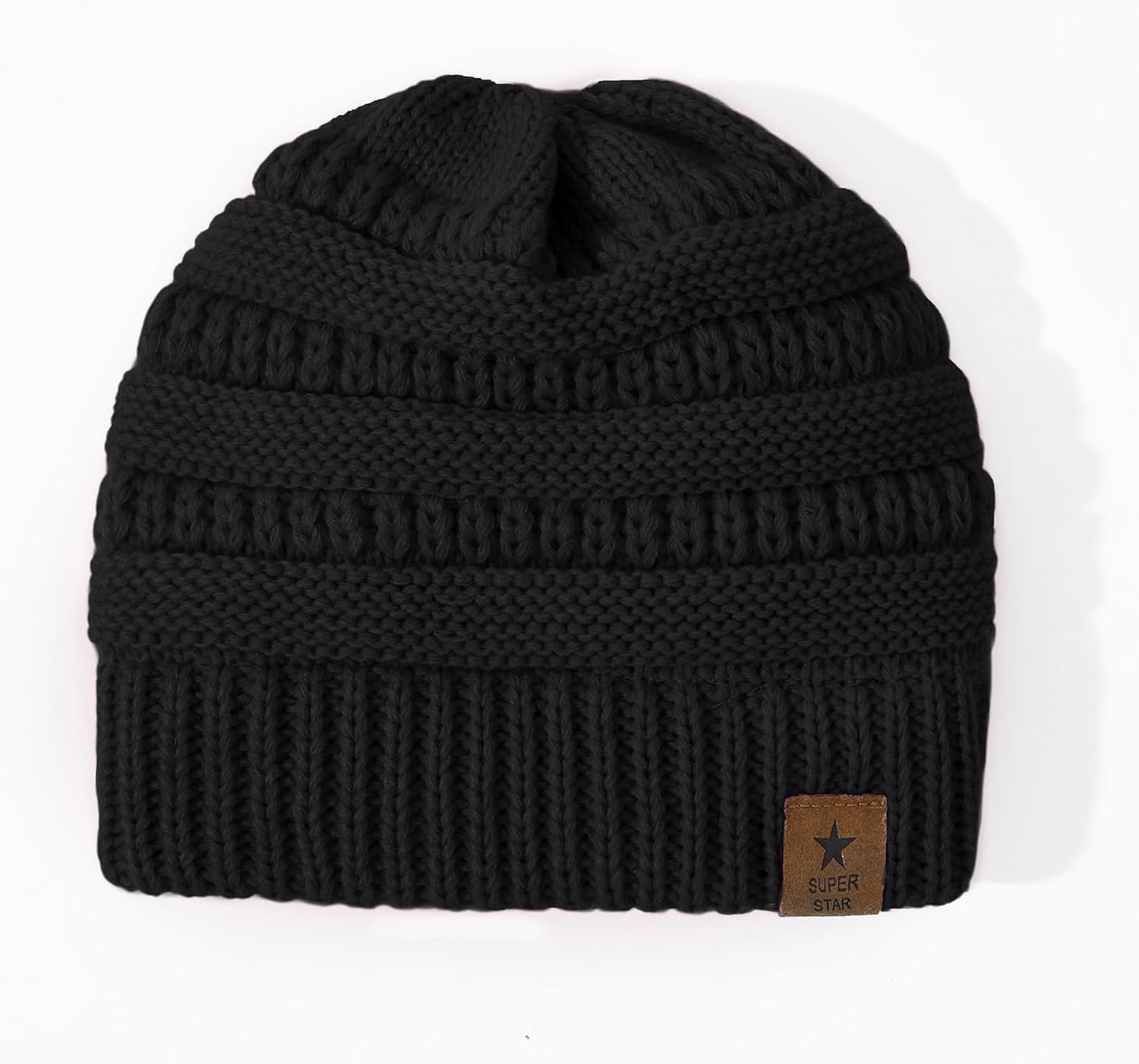 Century Star Baby Satin Lined Beanie for Girls Boys, Kids Warm Knitted Winter Hats for Infant Toddler Unisex Cap - Image 2