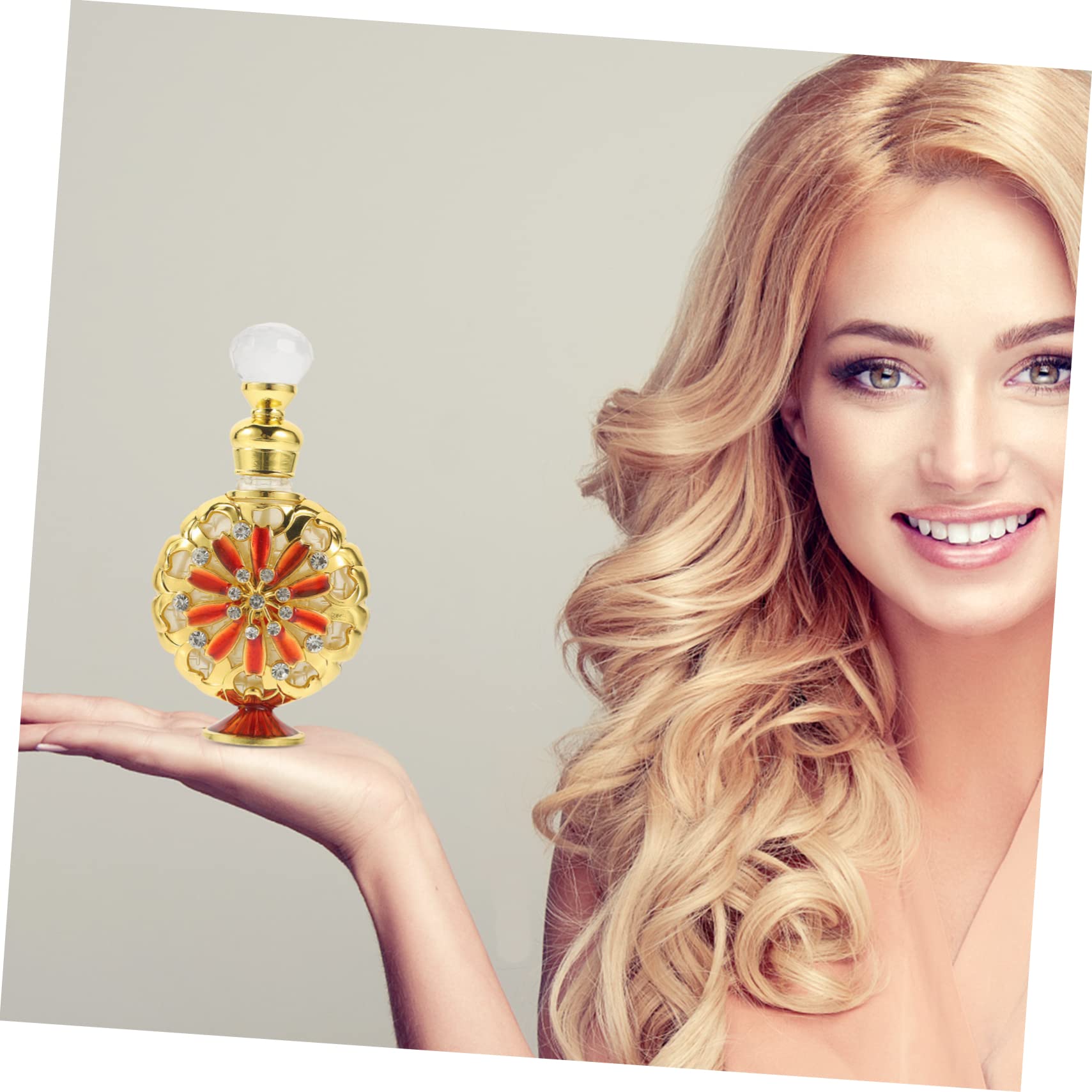 minkissy 2pezzi Bottiglia Di Profumo Ricaricabile Da Viaggio Contenitore Vintage Per Oli Essenziali Design Elegante e Pratico Per Cosmetici e Profumi Ottima Tenuta e Facile Da Riempire