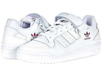 Amazon.com | adidas Originals Womens Forum Low White/White