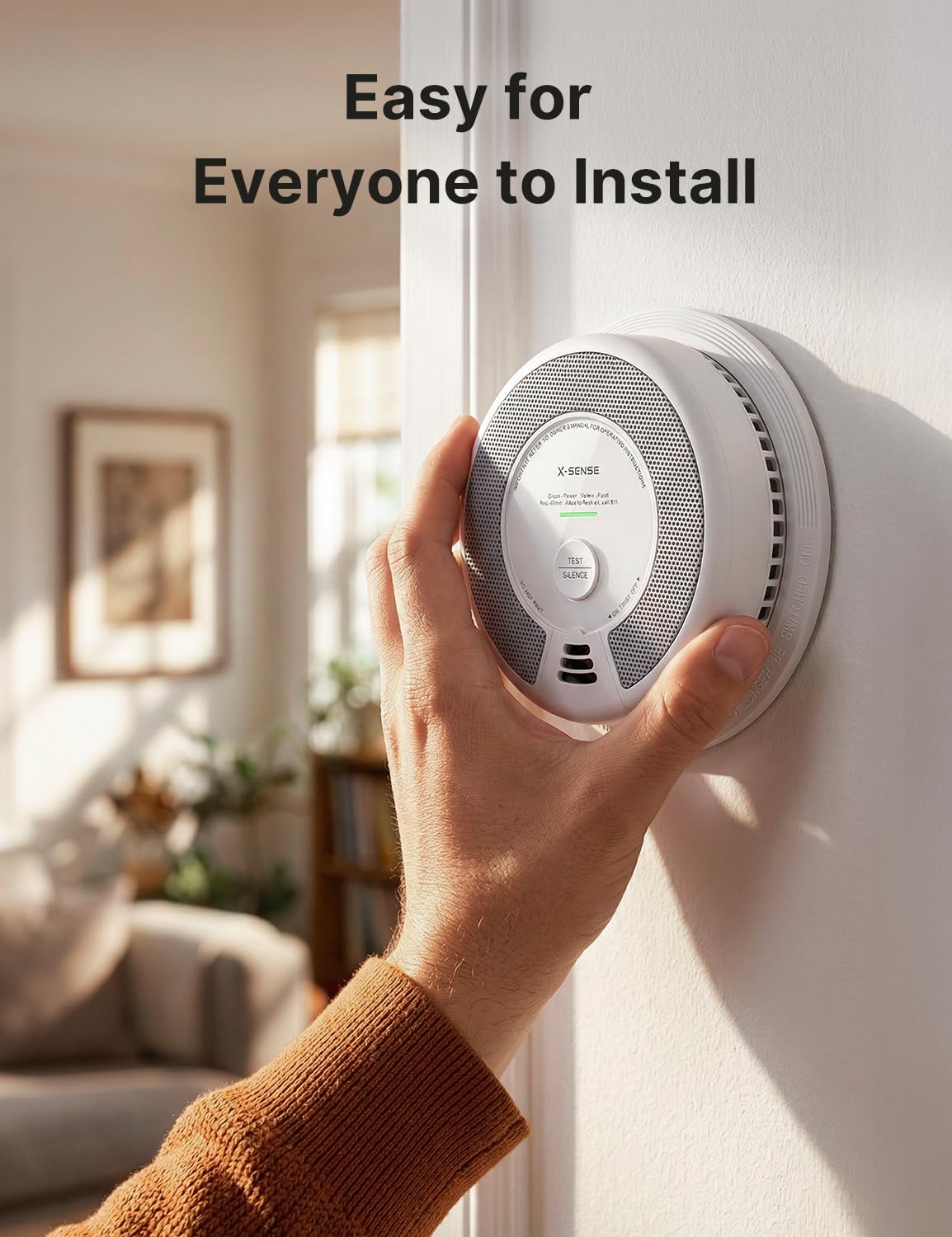 X-Sense Interconnected Smoke & CO Detectors - 6 Pack -8