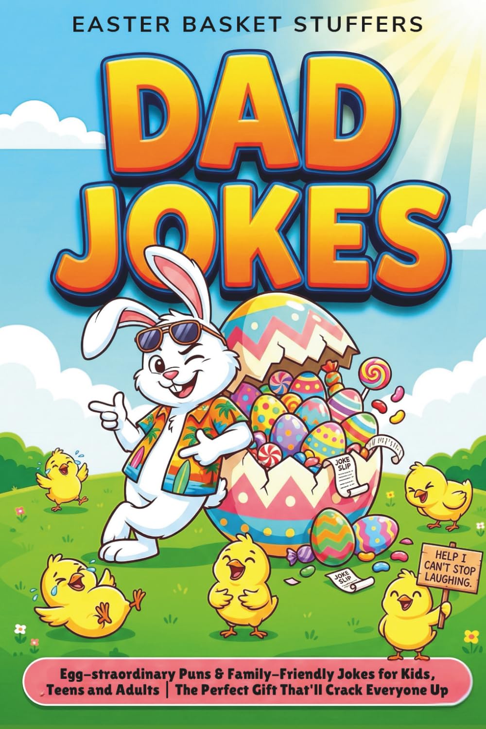 Easter Basket Stuffers: Dad Jokes: Egg-straordinary Puns & Family-Friendly Jokes for Kids, Teens and Adults | The Perfect Gift That'll Crack Everyone Up