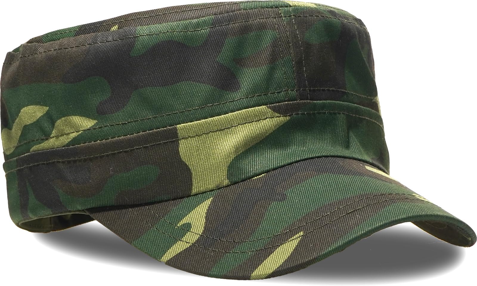 Unisex Basic Cadet Army Caps Everyday Military Style Hat