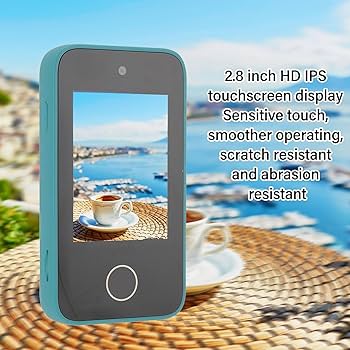コンパクトミュージックカメラ デュアルカメラ Amazon.co.jp: 48MP 1080P デュアルカメラ付き MP3 プレーヤー