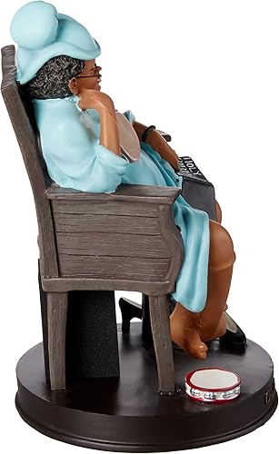 Miniatura 4 de African American Expressions - One More Day, Lord Figurine - African American Art Decor | Heartfelt Grandma Figurine for Mother's Day & Home Accents