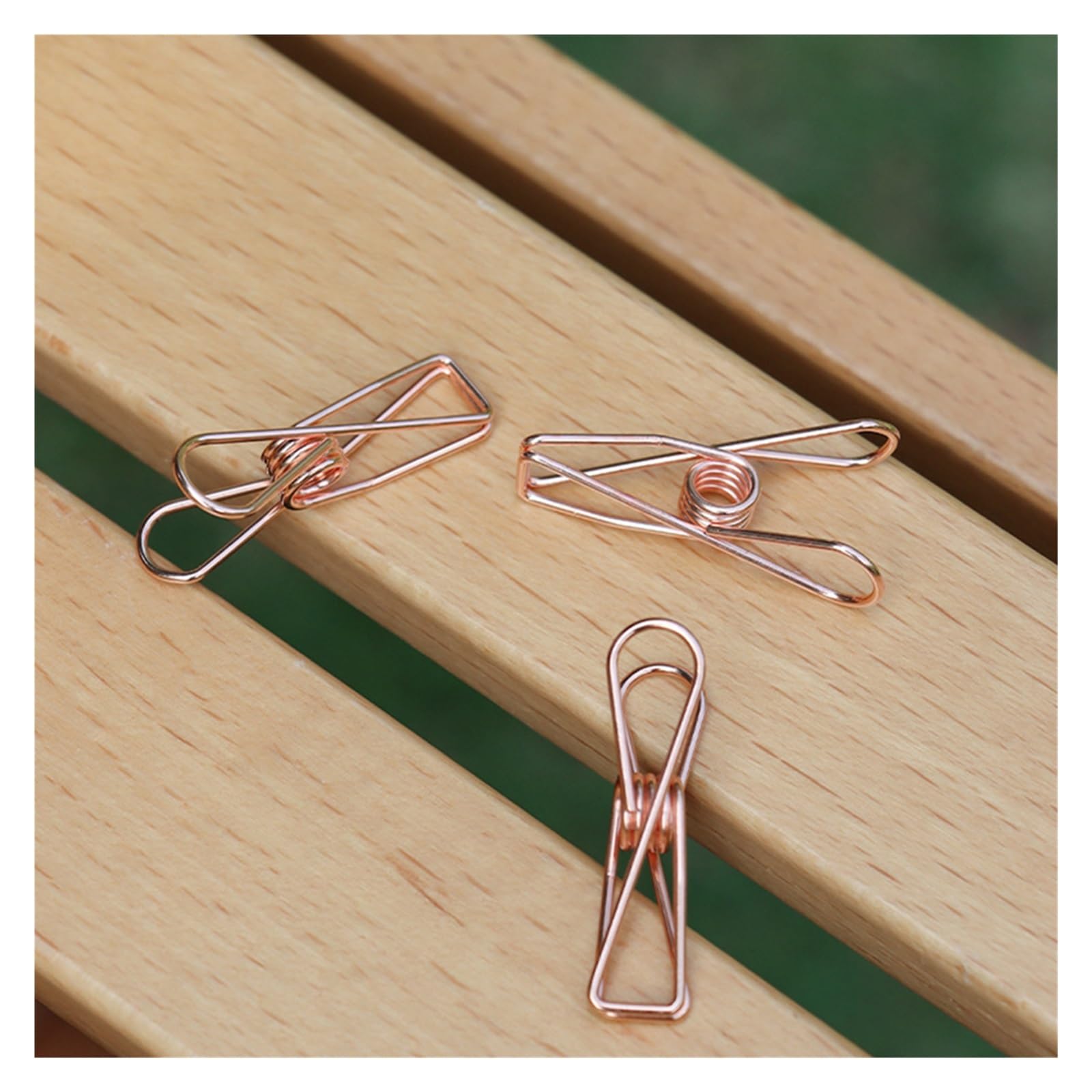 Metall-Wäscheklammern, 200 Stück, Metallklemmen, Dichtungsclip, winddicht, für Fotos, Zuhause, Aufbewahrung, Werkzeuge für Wäscheleine, Befestigung, Handtuch, Socken, Unterwäsche