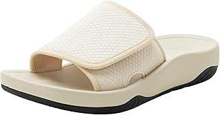 Alegria Women Ova8tion Ovation Ergo Foam Flat Slide Water-Friendly Sandal