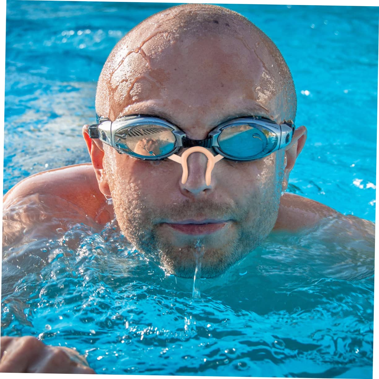 UPKOCH Cuerda del Entrenador De La Nariz Adulto Nadar Clip De Nariz De Natación Clips De Nariz De Piscina Protector De Nariz De Natación Clips De La Nariz