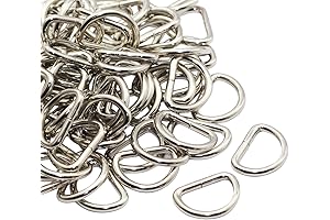 CrocSee Metal D Rings: The Perfect 3/4 Inch Solution for Strength and Versatility