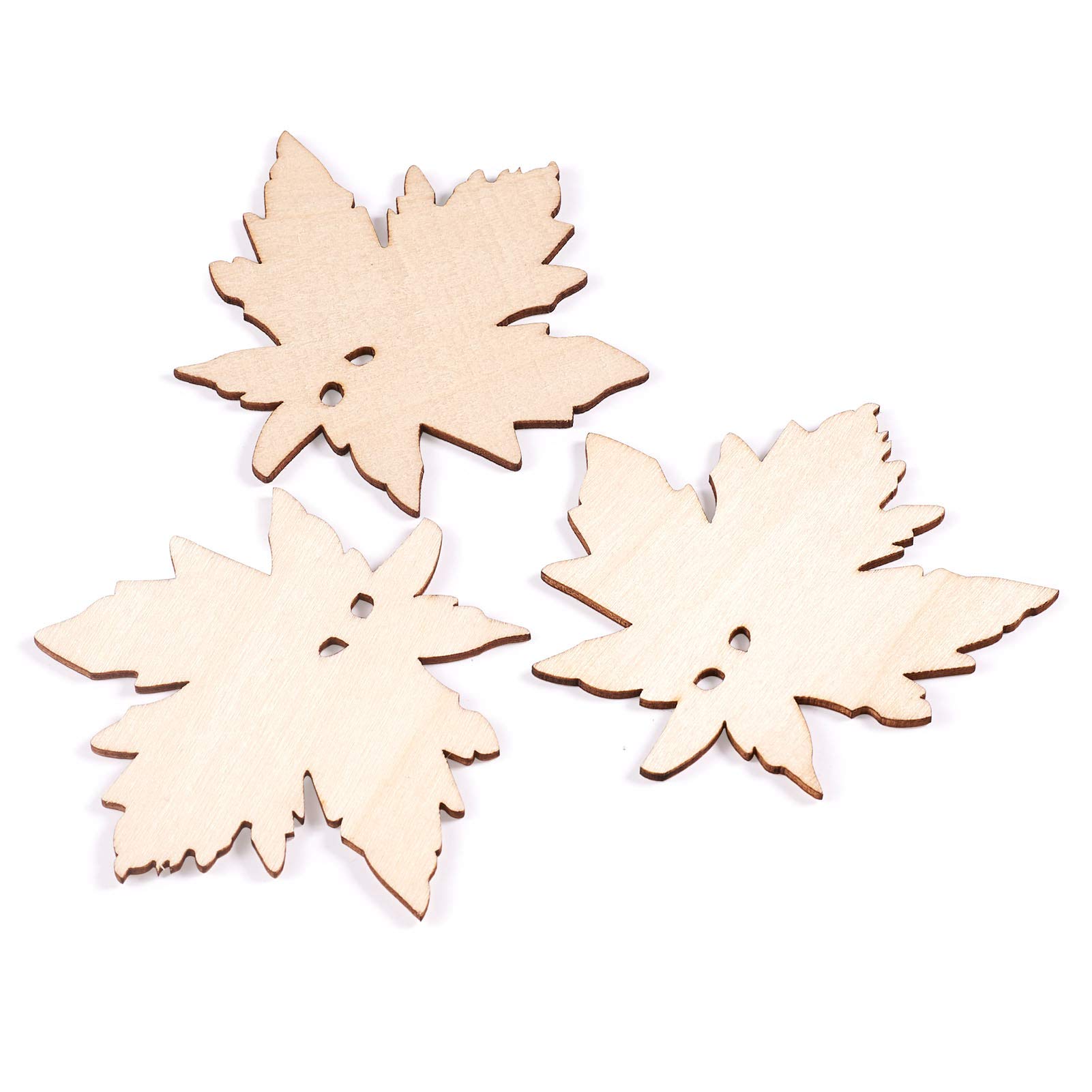 Juego De Colgantes De Madera Beadthoven - Formas Geométricas Huecas Para Hacer Joyas