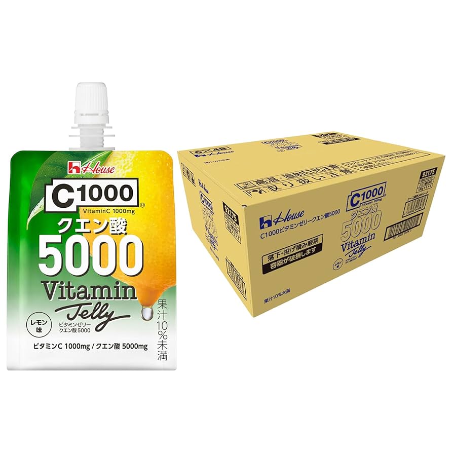 こー ハウスウェルネスフーズC1000 ビタミンゼリークエン酸5000 180G