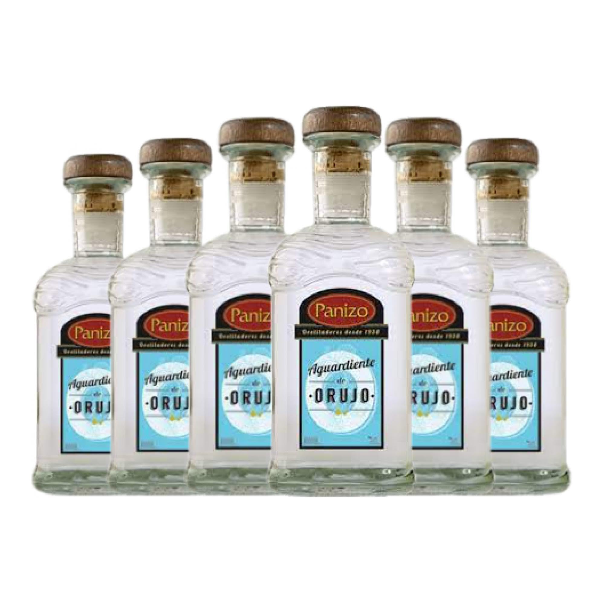 Orujo Aguardiente Panizo Blanco 70 cl Caja de 6 botellas