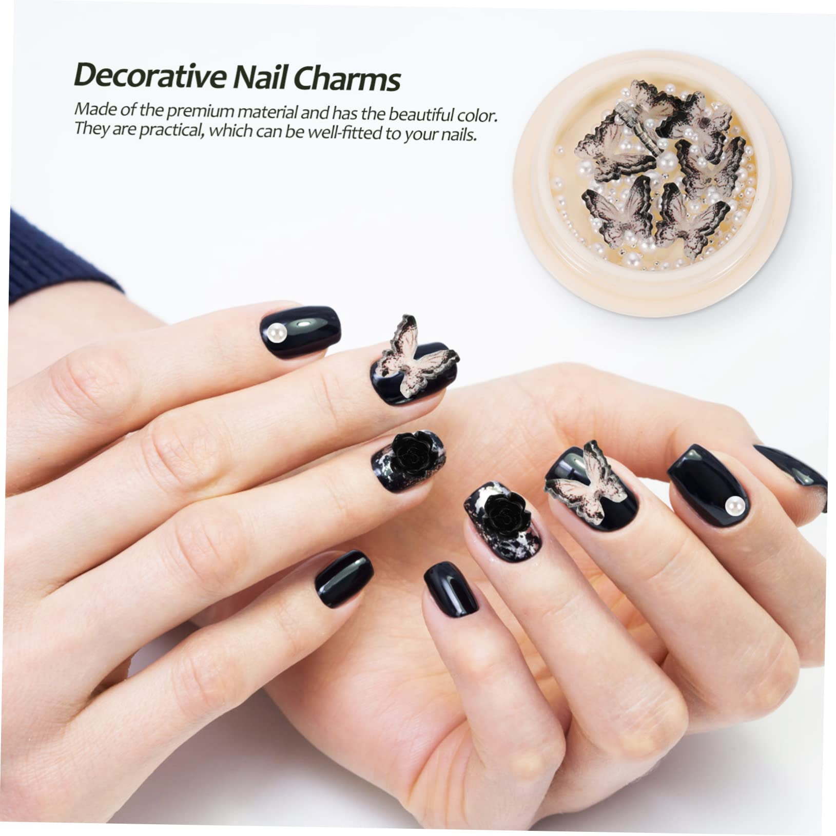 Mikinona Charms Per Unghie Per Nail Decorazioni Per Unghie e Accessori Per Makeup e Speciali