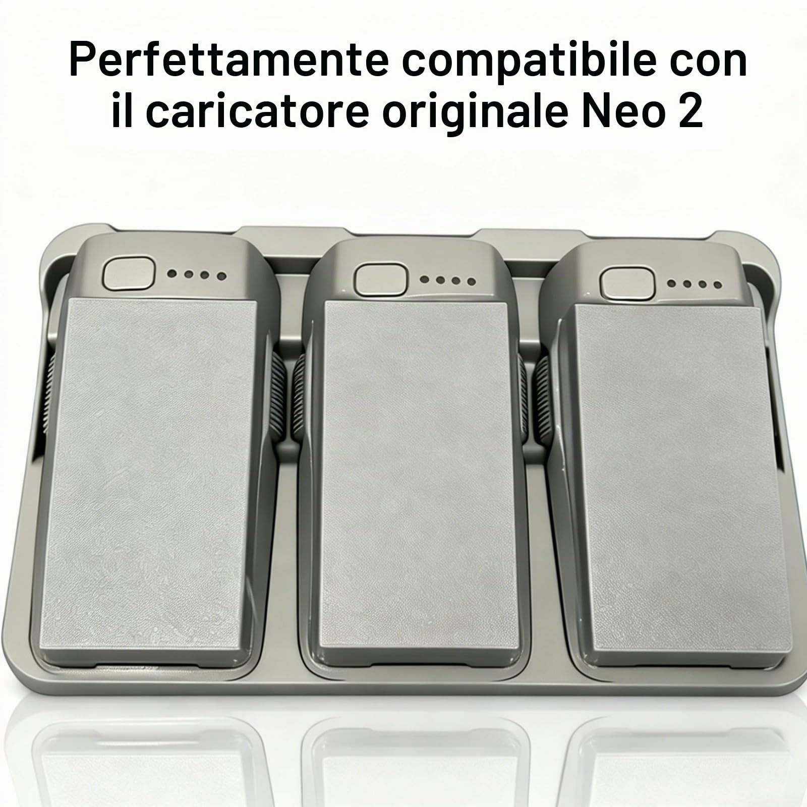 Compatibile con la batteria del drone DJI Neo 2, sostitutiva ad alta capacità di aggiornamento originale da 3300 mAh for gli accessori, tempo volo 25 minuti(1PCS)