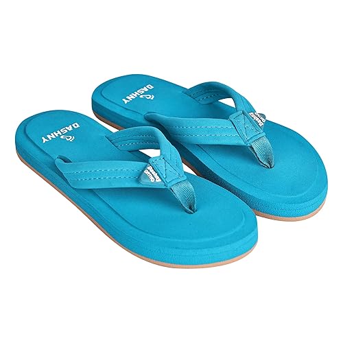 Dashny Eco Flip Flops for Women(1501)|Extra Super Soft Comfortable Slippers|Outdoor Indoor stylish colourful Flip flops|Fashionable flip flop slippers for Women Onion