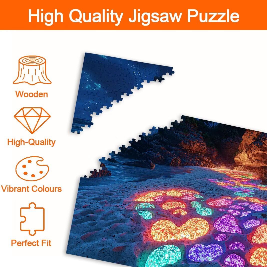 Puzzle Strand, Puzzle 2000 Teile Erwachsene, Klassische Puzzles, Deko -8655