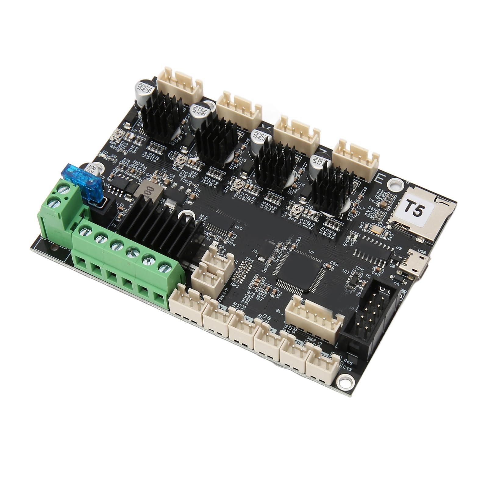 Gonetre Carte Silencieuse D'imprimante 3D, Carte Mère Pilote TMC2225 V4.2.7 avec Micrologiciel V0.0.6 pour Ender 3, Ender 3 V2, Pro, 5, 5 Pro