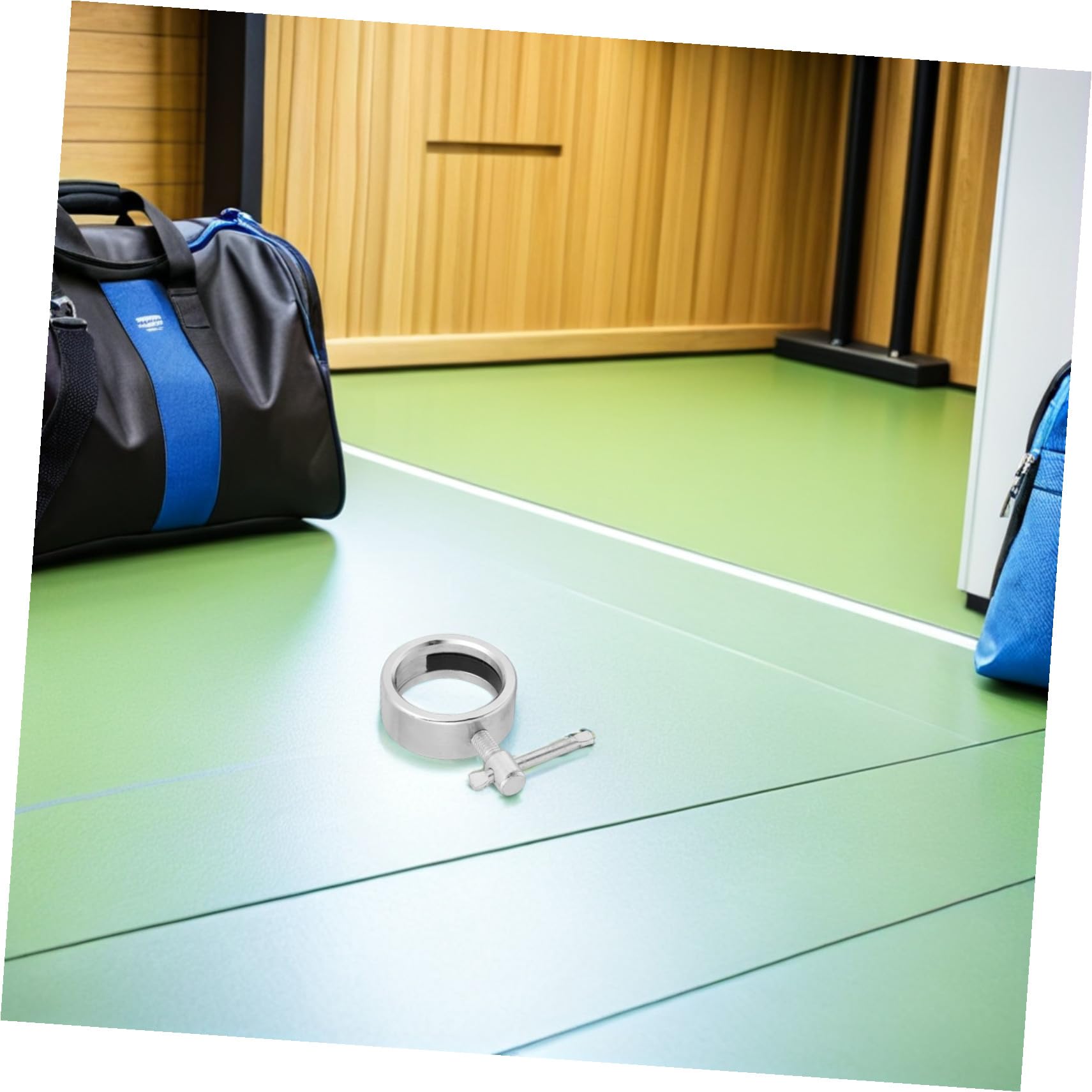 Didiseaon 2 Piezas Collares de Aleación para Barra con Clip de Resorte Abrazaderas para Gimnasio Sujeción Segura para Pesas de Resistentes para Entrenamiento de Fuerza