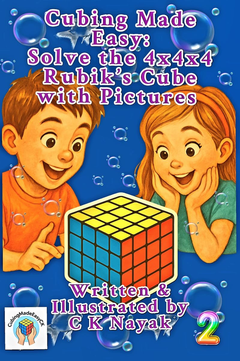 Cubing Made Easy: Solve the 4x4x4 Rubik's Cube with Pictures