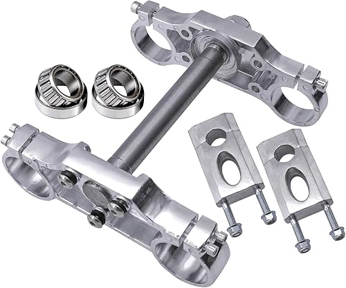 Miniatura 5 de TDPRO Elevador de barra de abrazadera triple de aleación para manillar de 7/8 "0.866 in 1.772 in/1.890 in Horquilla delantera KLX Apollo CRF50 Atomik