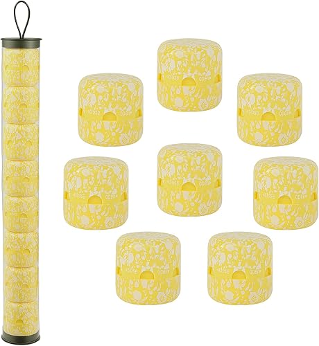 Eco-Fused Lot de 8 capsules d'élimination des odeurs de chaussures pour chaussur